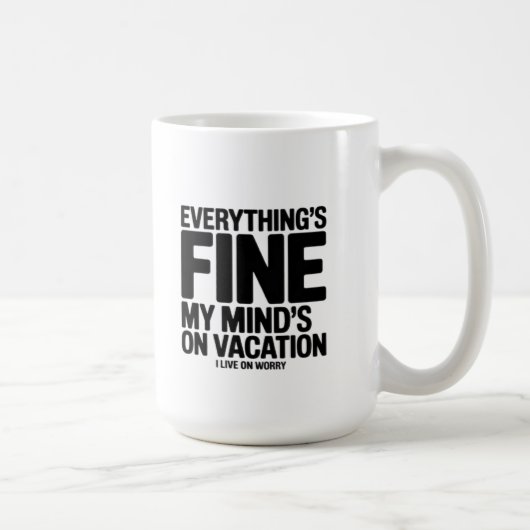 Gedankenurlaub Kaffeetasse (Rechts)
