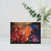 Gedankenverloren Postkarte (Stehend Vorderseite)