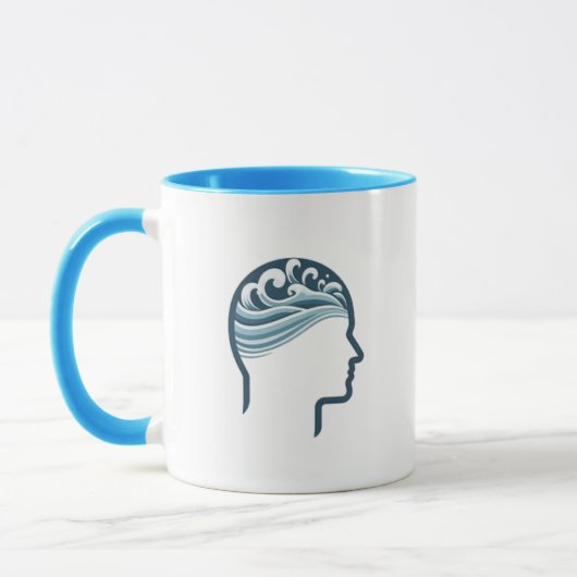 Gedankenwelle Tasse (Links)