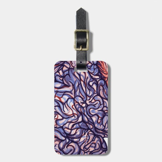 Gedanklich lösen gepäckanhänger (Vorderseite vertikal)