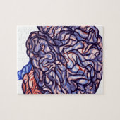 Gedanklich lösen puzzle (Horizontal)