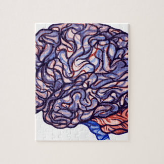 Gedanklich lösen puzzle