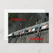 GEDC2103, PADDLE , EXTRAVAGANT A POSTKARTE (Vorne/Hinten)