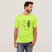 Geddo weiß. Khalas! T-Shirt (Vorne ganz)