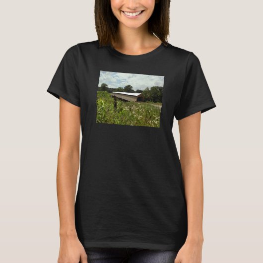 Gedeckte Brücke Beech Fork T-Shirt (Vorderseite)
