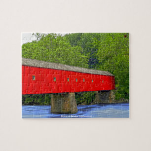 Gedeckte Brücke Connecticut Puzzle