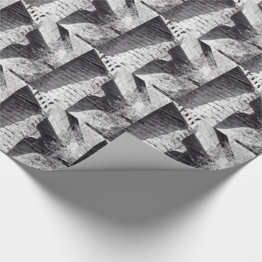 Gedeckte Brücke Geschenkpapier (Ecke)