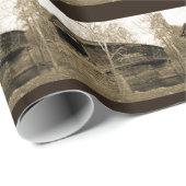 Gedeckte Brücke Geschenkpapier (Rolleneckpunkt)