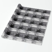 Gedeckte Brücke Geschenkpapier (Ungerollt)