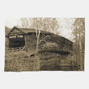 Gedeckte Brücke Handtuch