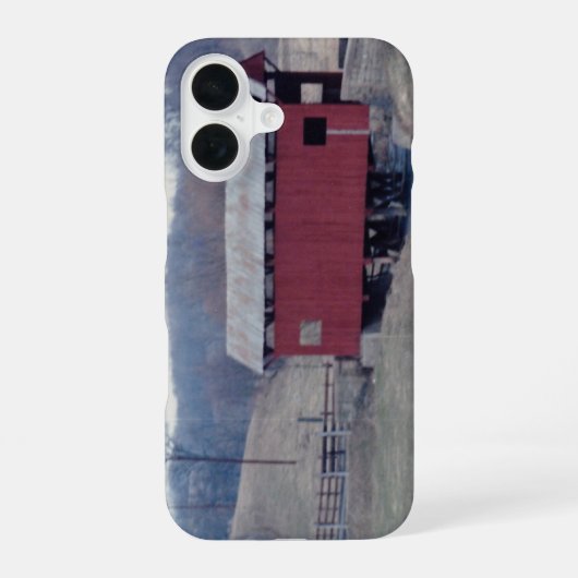 Gedeckte Brücke iPhone 16 Hülle (Rückseite)