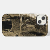 Gedeckte Brücke iPhone Hülle (Rückseite (Horizontal))