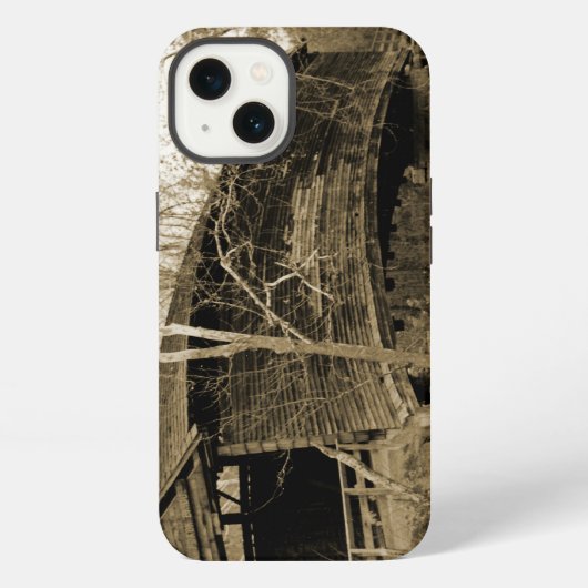 Gedeckte Brücke iPhone Hülle (Rückseite)