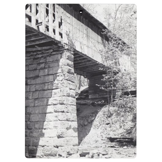 Gedeckte Brücke Klemmbrett (Rückseite)