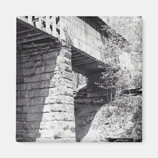Gedeckte Brücke Magnet (Vorne)