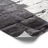 Gedeckte Brücke Poster (Ecke)