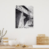 Gedeckte Brücke Poster (Küche)