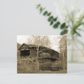 Gedeckte Brücke Postkarte (Stehend Vorderseite)