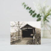 Gedeckte Brücke Postkarte (Stehend Vorderseite)