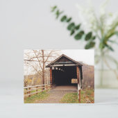 Gedeckte Brücke Postkarte (Stehend Vorderseite)
