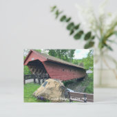 Gedeckte Brücke Postkarte (Stehend Vorderseite)