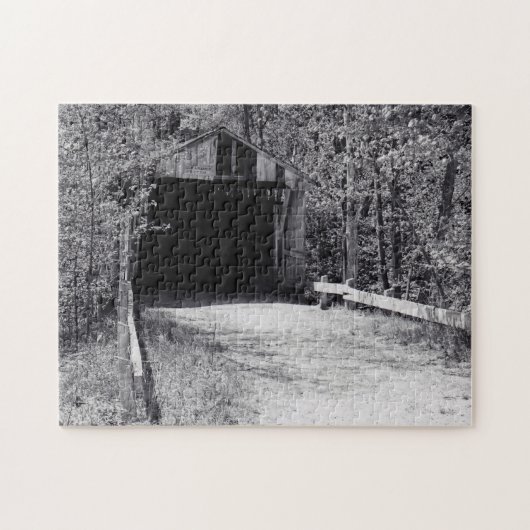 Gedeckte Brücke Puzzle (Horizontal)