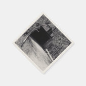 Gedeckte Brücke Serviette (Ecke)