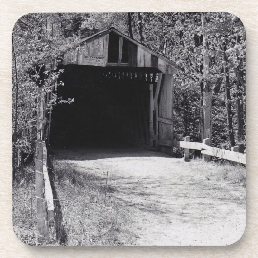 Gedeckte Brücke Untersetzer (Vorderseite)