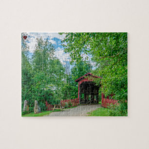 Gedeckte Brücke Vermont Puzzle