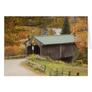 Gedeckte Brücke, Vermont, USA
