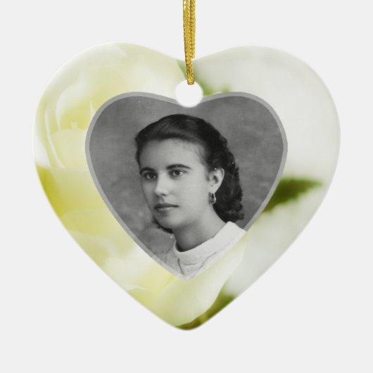 Gedeckte Erinnerung Keramikornament (Vorne)