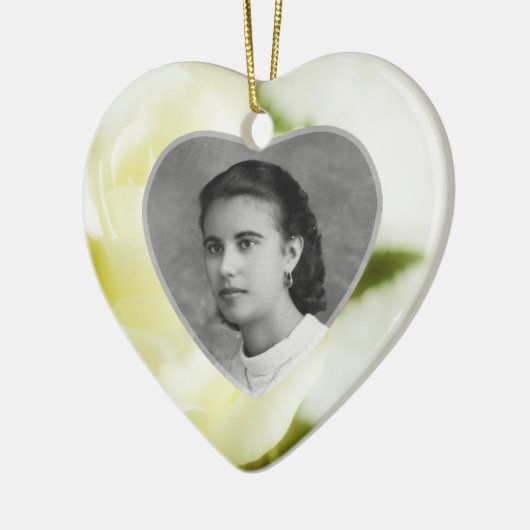 Gedeckte Erinnerung Keramikornament (Links)