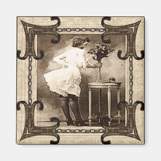 Gedeckte Erinnerungen vergangener Tage Magnet