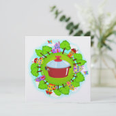 Gedeckte Speisen - Nachbarschaftsereignis - SRF Einladung (Stehend Vorderseite)