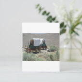 Gedeckte Wagen Postkarte (Stehend Vorderseite)