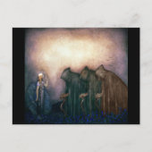 Gedeckte Zahlen Postkarte (Vorderseite)