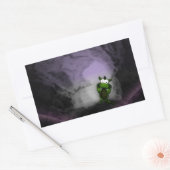 Gedeckter Drache Rechteckiger Aufkleber (Umschlag)