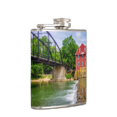 Gedeckter Wasserfall auf dem Seeweg Flachmann (Rechts)