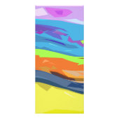 Gedeckter Wasserfall Werbekarte (Hinten)