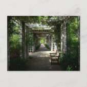 Gedeckter Weg Postkarte (Vorderseite)