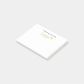 Gedeih + Minimale Post-It-Notizen Post-it Klebezettel (angewinkelt)