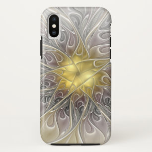 Gedeihen Sie mit moderner abstrakter fraktaler Blu Case-Mate iPhone Hülle