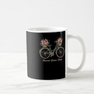 Gedeihen Traum Erfolgreich Floral Fahrrad Trump Su Kaffeetasse
