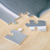 Gedeihende abstrakte moderne fraktale Blume mit Bl Puzzle (Seite)