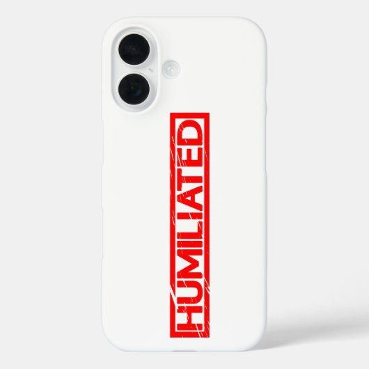 Gedemütigte Briefmarke Case-Mate iPhone Hülle (Rückseite)