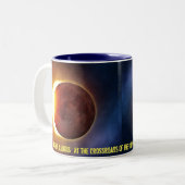 Gedenk2017 Eklipse-Tasse Zweifarbige Tasse (Vorderseite Links)