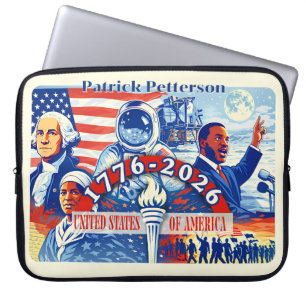 Gedenk- 1776-2026 USA Halbquincentennial Laptopschutzhülle