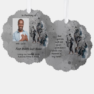 Gedenk-Andenken-Musik-Jazzband Ornament Karte