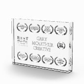 Gedenk Laurels Fotoblock (Rechts)