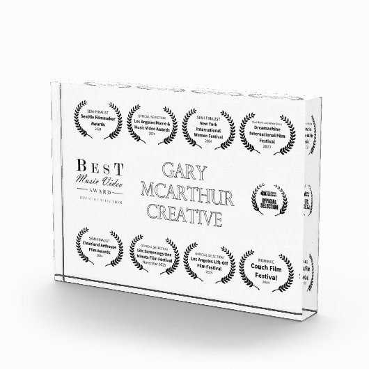 Gedenk Laurels Fotoblock (Rechts)